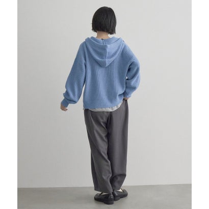 エアリーヤーンフーディニット （OFF WHITE）｜詳細画像