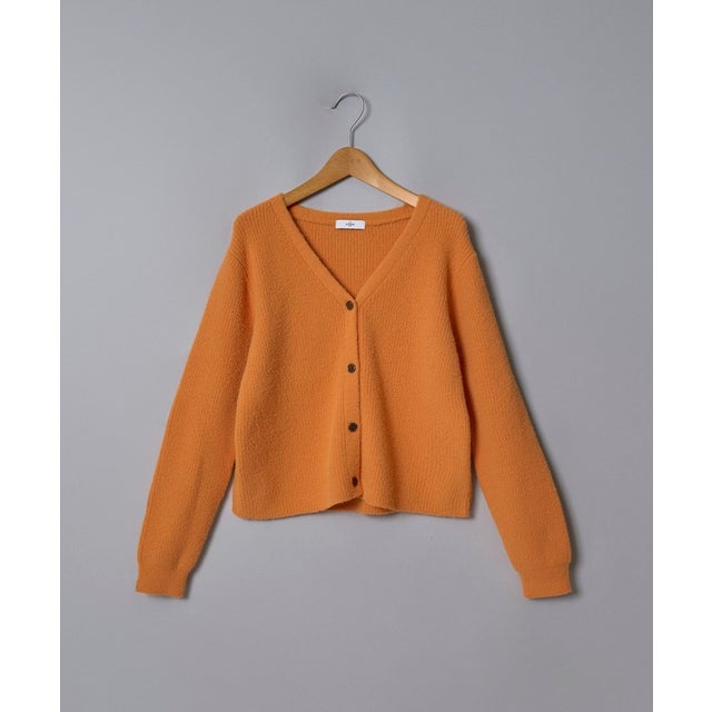 ショートフェザーアゼVカーデ （ORANGE）