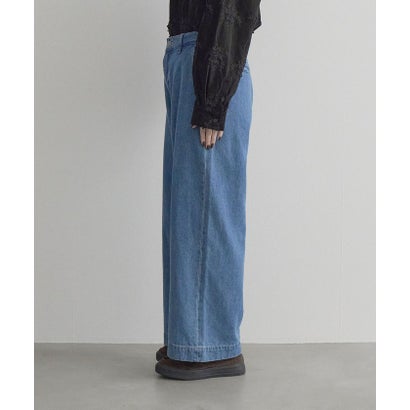 DENIM ウラキモウワイドPT （COBALT）｜詳細画像