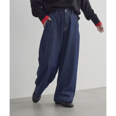 DENIM ウラキモウワイドPT （NAVY）｜詳細画像