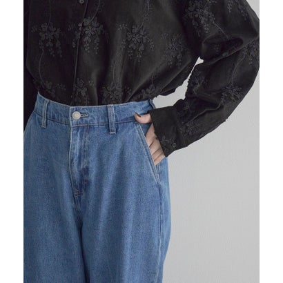 DENIM ウラキモウワイドPT （NAVY）｜詳細画像
