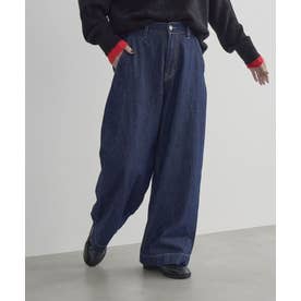 DENIM ウラキモウワイドPT （NAVY）