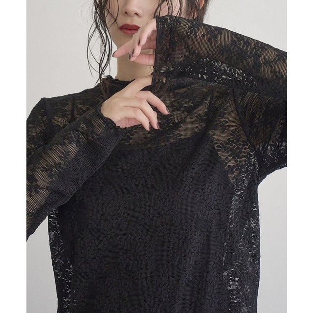 カットレースタートル （BLACK）
