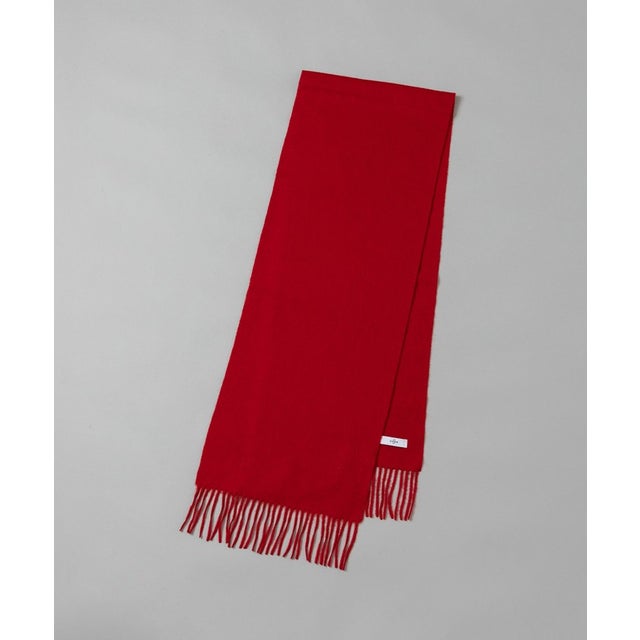 ■ウォッシャブルウールマフラー （RED）