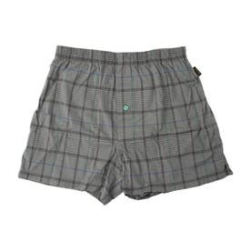 グレンチェック柄 ストレッチトランクス （チャコール）