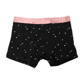 ドット＆トランプ柄 ボクサーパンツ （ブラック）