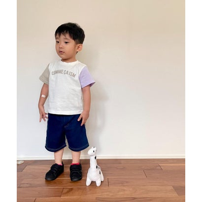 半袖ロゴTシャツ (ベビーサイズ)【返品不可商品】 （ピンク）｜詳細画像