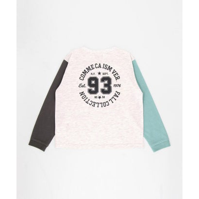 コムサイズム COMME CA ISM サークルプリント Tシャツ （オートミール）｜詳細画像