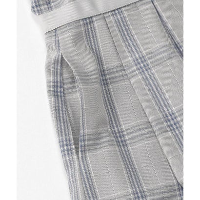 TRチェック セットドレス(110－130cm) （ネイビー）｜詳細画像