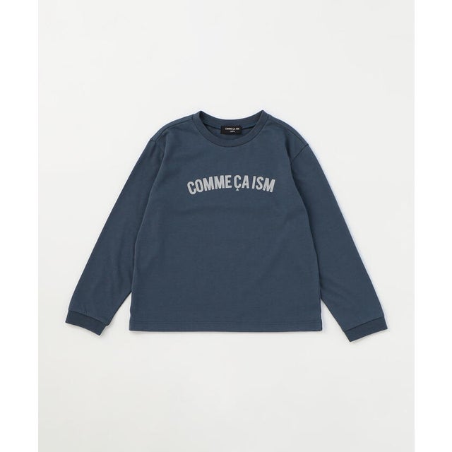 にっぽんの色 長袖 Tシャツ （ブルー）