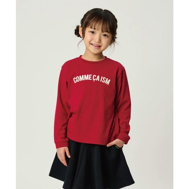 にっぽんの色 長袖 Tシャツ （ワイン）