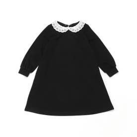ジャカード ドレス(100-130サイズ) （ブラック）