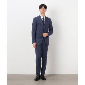 【マシンウォッシャブル】ストレッチ ドビー スーツ （ブルー）