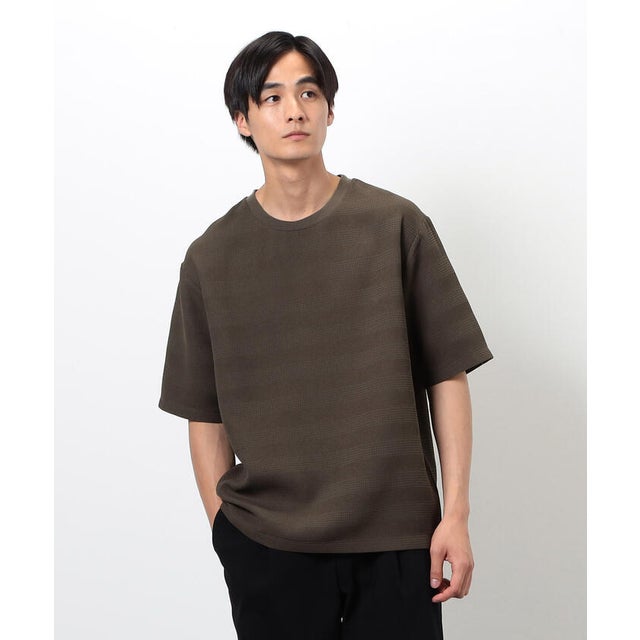 リンクス ボーダーTシャツ （ブラウン）
