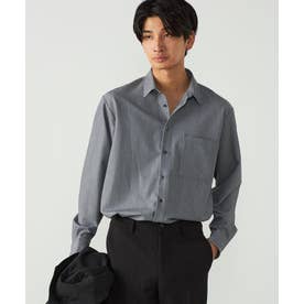羽織ショートポイント カラーシャツ （グレー）