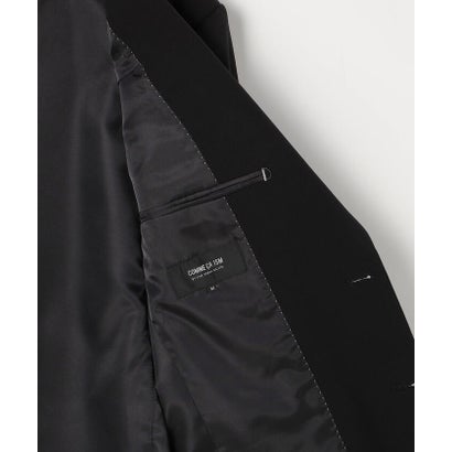 【セットアップ対応】撥水/ストレッチ ポリエステル  レーヨンストレッチギャバ  ジャケット （ネイビー）｜詳細画像