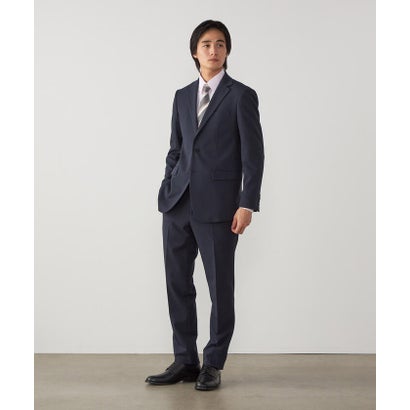 【セットアップ対応】撥水/ストレッチ ポリエステル レーヨンストレッチギャバ パンツ （ネイビー）｜詳細画像