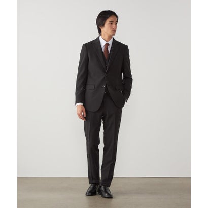 【セットアップ対応】撥水/ストレッチ ポリエステル レーヨンストレッチギャバ パンツ （ネイビー）｜詳細画像