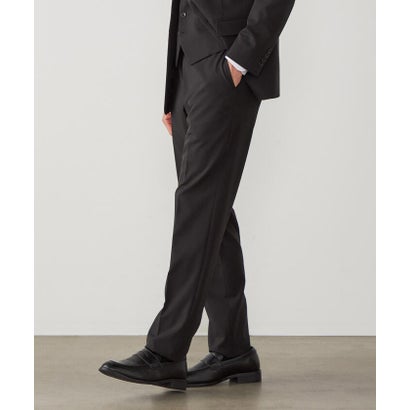 【セットアップ対応】撥水/ストレッチ ポリエステル レーヨンストレッチギャバ パンツ （ネイビー）｜詳細画像