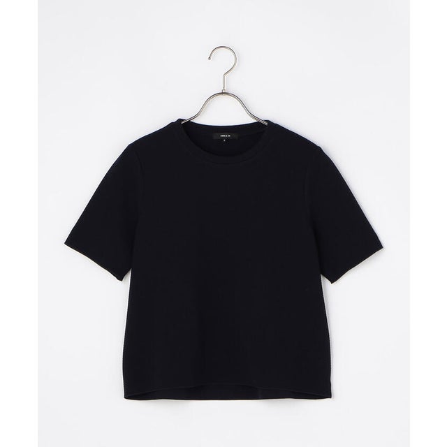 膨れジャガード ベーシック Tシャツ/セットアップ対応 （ネイビー）