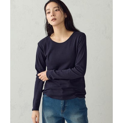 あったか クルーネックTシャツ （グレー）｜詳細画像