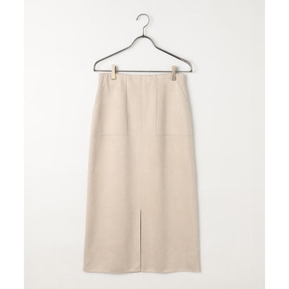 フェイクスエード ナロースカート （グレー系その他）｜詳細画像