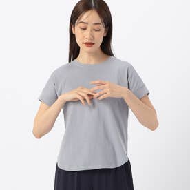 ニュアンスカラー デザインTシャツ （サックス）