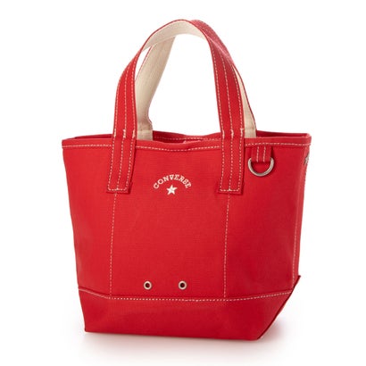CV AS CANVAS TOTE BAG S （レッド）｜詳細画像