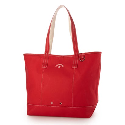 CV AS CANVAS TOTE BAG M （レッド）｜詳細画像
