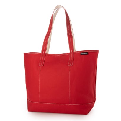 CV AS CANVAS TOTE BAG M （レッド）｜詳細画像