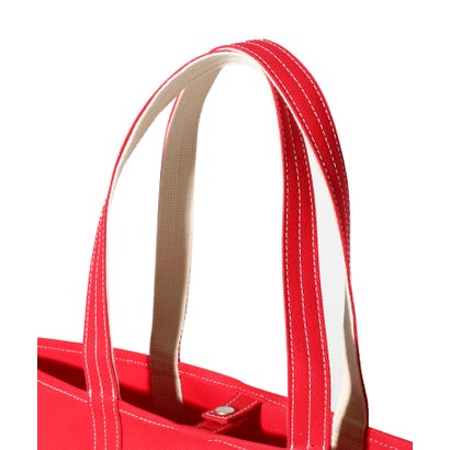 CV AS CANVAS TOTE BAG M （レッド）｜詳細画像