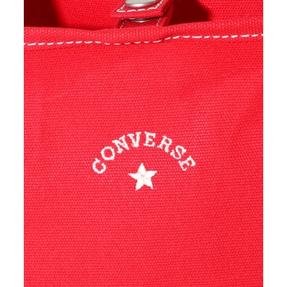 CV AS CANVAS TOTE BAG M （レッド）｜詳細画像