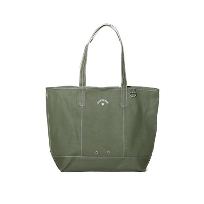 CV AS CANVAS TOTE BAG M （カーキ）｜詳細画像
