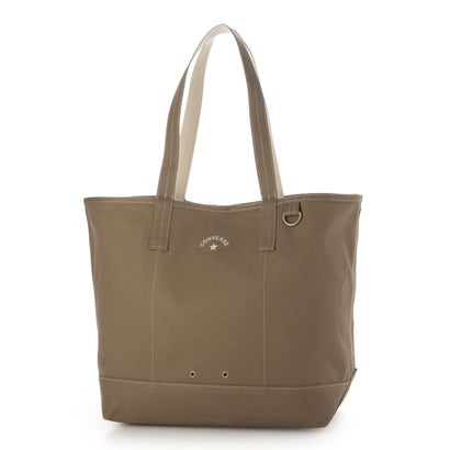 CV AS CANVAS TOTE BAG M （カーキ）｜詳細画像