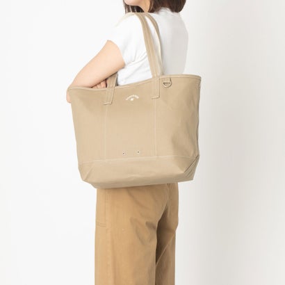 CV AS CANVAS TOTE BAG M （カーキ）｜詳細画像