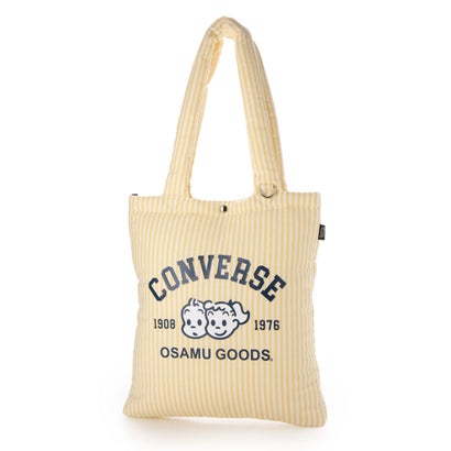 CV OG STRIPE PUFFING TOTE （グリーン）｜詳細画像
