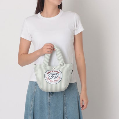 コンバース CONVERSE CV OG STRIPE PUFFING LUNCH TOTE （ピンク）｜詳細画像