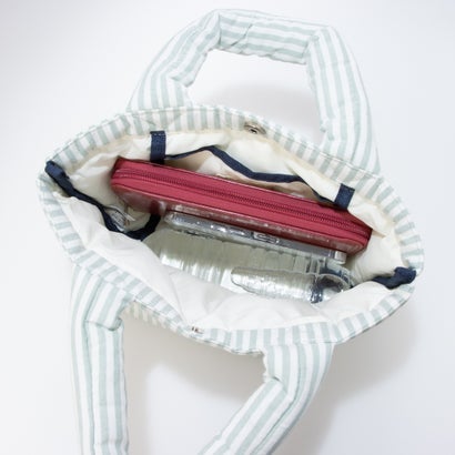 コンバース CONVERSE CV OG STRIPE PUFFING LUNCH TOTE （イエロー）｜詳細画像