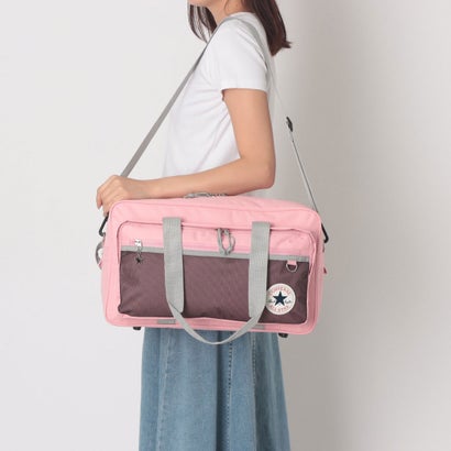 CV RETRO SCHOOL 2WAY BAG （ピンク）｜詳細画像