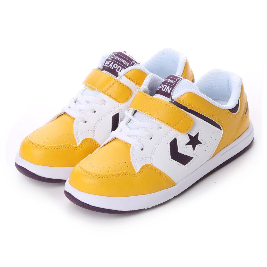コンバース CONVERSE キッズ ウェポンN （イエロー） -靴 