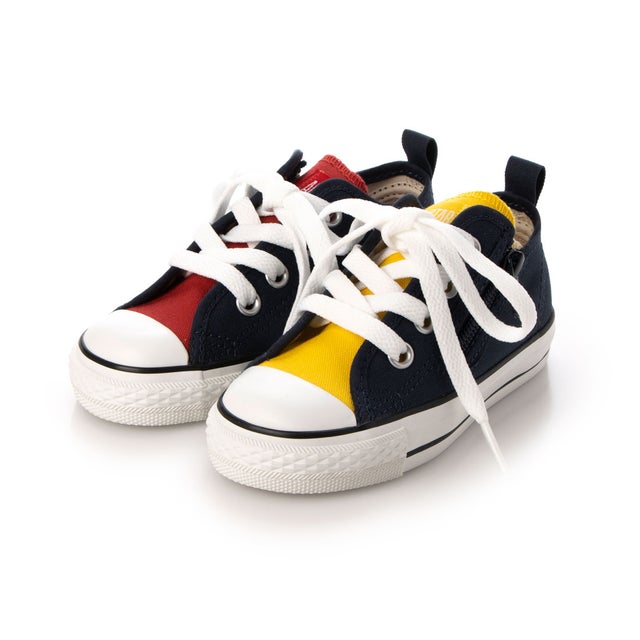 ジュニア スニーカー CHILD ALLSTAR N PANELS Z OX ネイビー 37300650 （ネイビー）