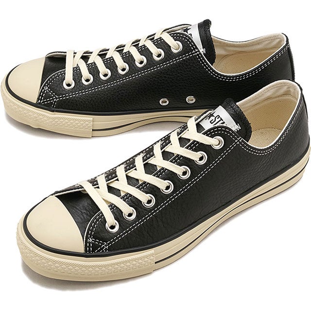 LEATHER ALL STAR J OX BLACK [31318880] （BLACK）