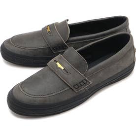 ALL STAR COINLOAFER WAXED LEATHER VINTAGE-BLACK [31319361] （VINTAGE-BLACK）
