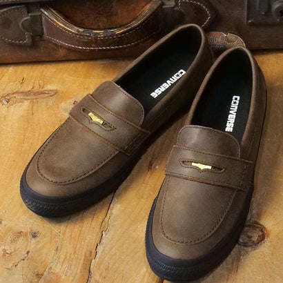 ALL STAR COINLOAFER WAXED LEATHER DARK-BROWN [31319360] （DARK-BROWN）｜詳細画像