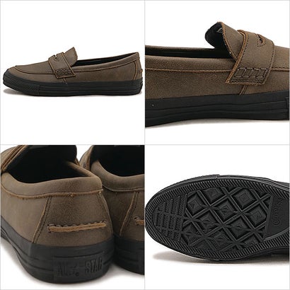 ALL STAR COINLOAFER WAXED LEATHER DARK-BROWN [31319360] （DARK-BROWN）｜詳細画像