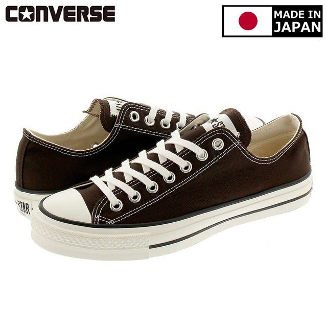 
                    CANVAS ALL STAR J OX 【MADE IN JAPAN】【日本製】 （DARK BROWN）
