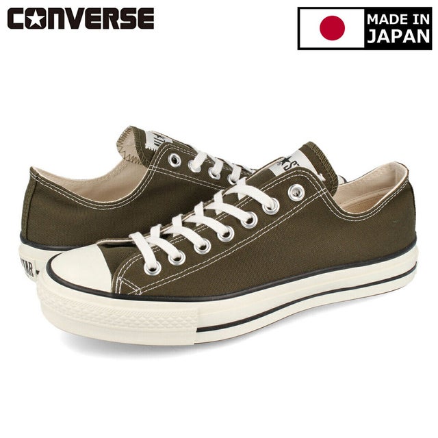 
                    CANVAS ALL STAR J OX 【MADE IN JAPAN】【日本製】 （KHAKI）