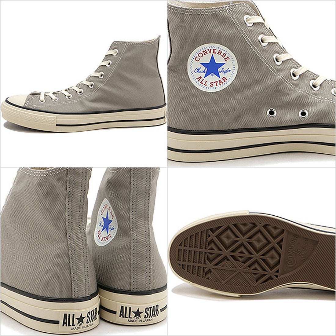 コンバース CONVERSE CANVAS ALL STAR J HI GREIGE [31312790 FW24 