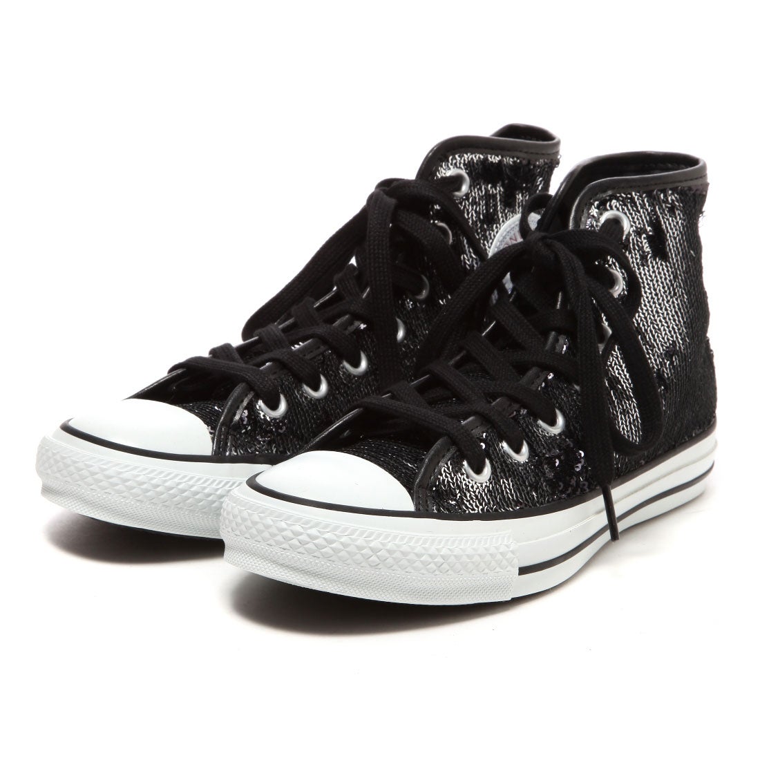 コンバース CONVERSE オールスター スパンコール II HI （シルバー 
