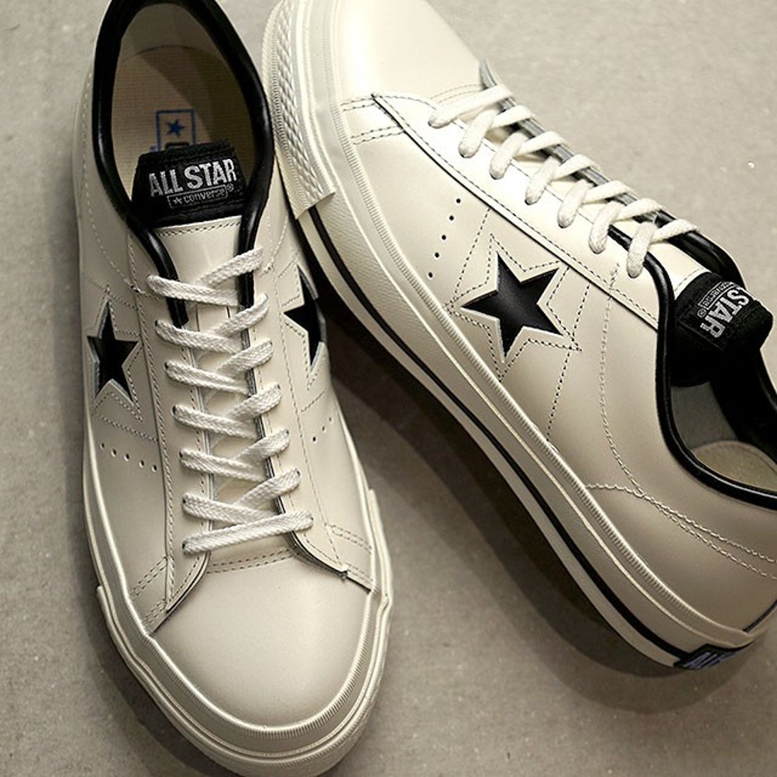 コンバース CONVERSE ONE STAR J WHITE/BLACK [32346510] （WHITE/BLACK） -ファッション通販  FASHION WALKER